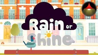 サングラスをかけると雨が降ってしまう少女のアニメ Google Spotlight Stories[Rain or Shine]