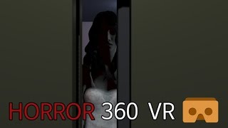 エレベーターで女の幽霊に襲われてしまうVRホラー動画
