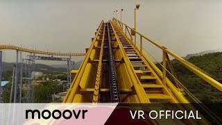 ソウルグランドパークのジェットコースターのVR動画