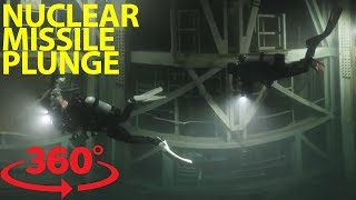 放棄された核ミサイルサイロでスキューバダイビングしちゃうVR動画