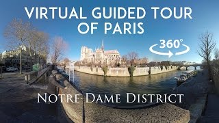 [観光ガイドVR動画]パリのノートルダム大聖堂をVR動画で見学