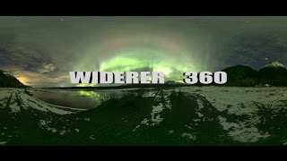 オーロラを観察できちゃうVR動画 アラスカで撮影されたオーロラVR動画