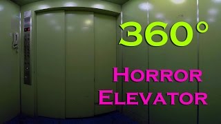 エレベーターで女の幽霊と出会っちゃうホラーVR動画