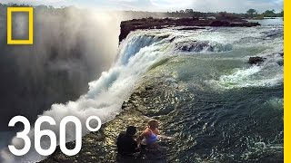世界遺産 ヴィクトリアの滝をVR動画で見学