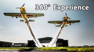 プロペラ飛行機のアクロバット飛行を体験できちゃうVR動画