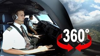 パイロットの視点で飛行機の離着陸を体験できちゃうVR動画